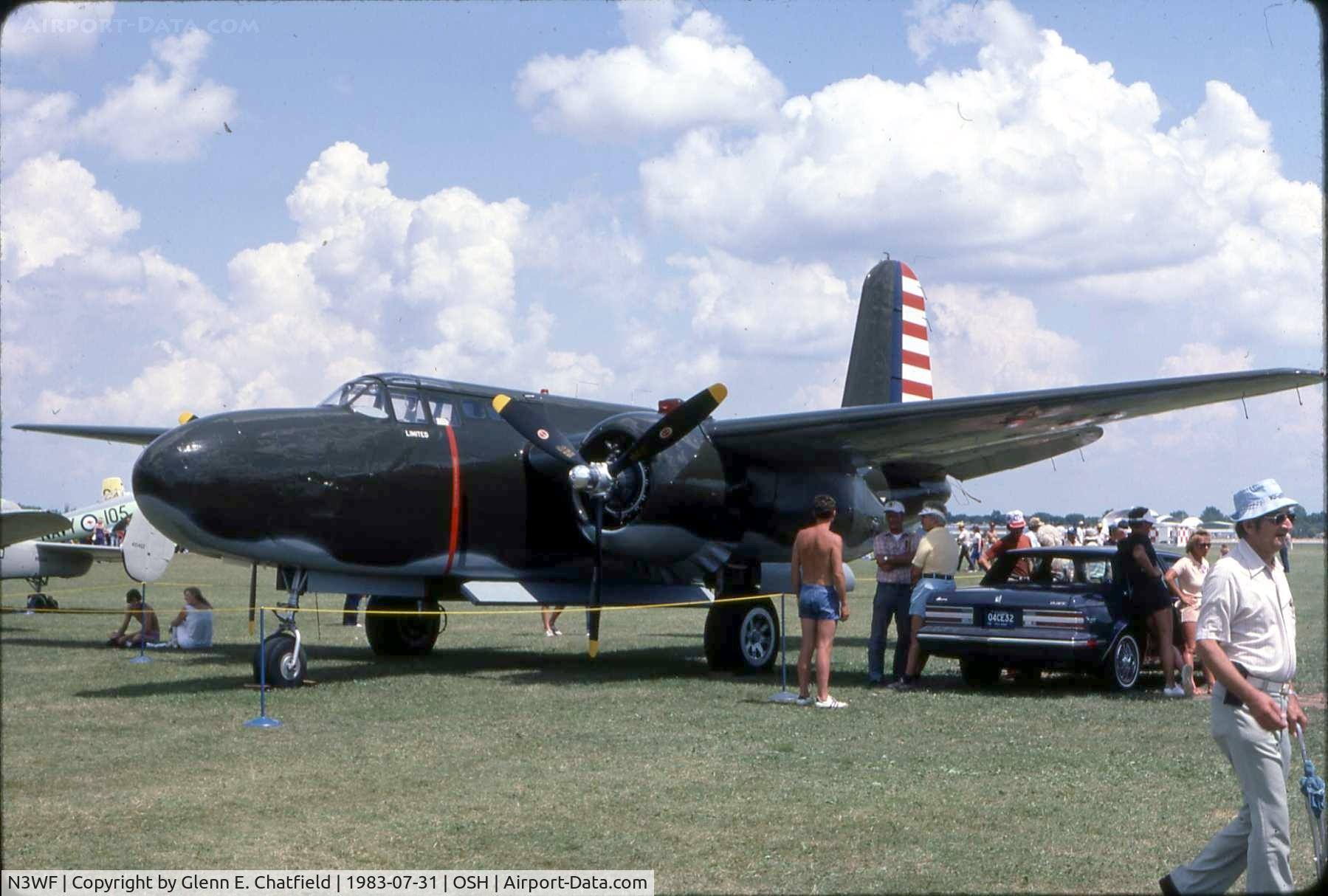 N3WF, 1943 Douglas A-20G-40-DO Havoc C/N 21356, A-20G 43-21709 at EAA Fly In