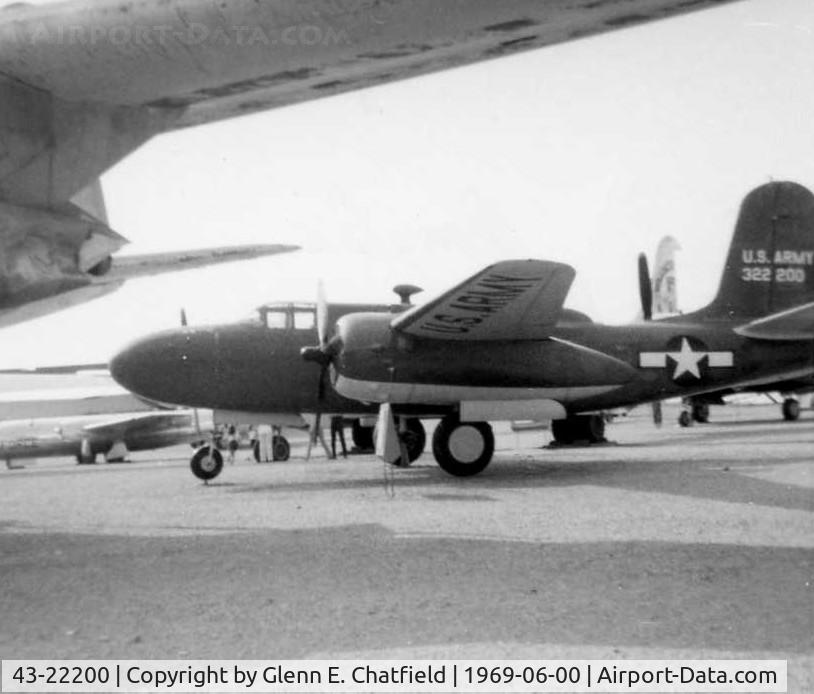 43-22200, 1943 Douglas A-20G Havoc C/N 21847, A-20G at the National Museum of the U.S. Air Force
