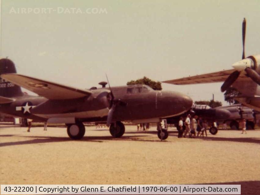 43-22200, 1943 Douglas A-20G Havoc C/N 21847, A-20G at the National Museum of the U.S. Air Force