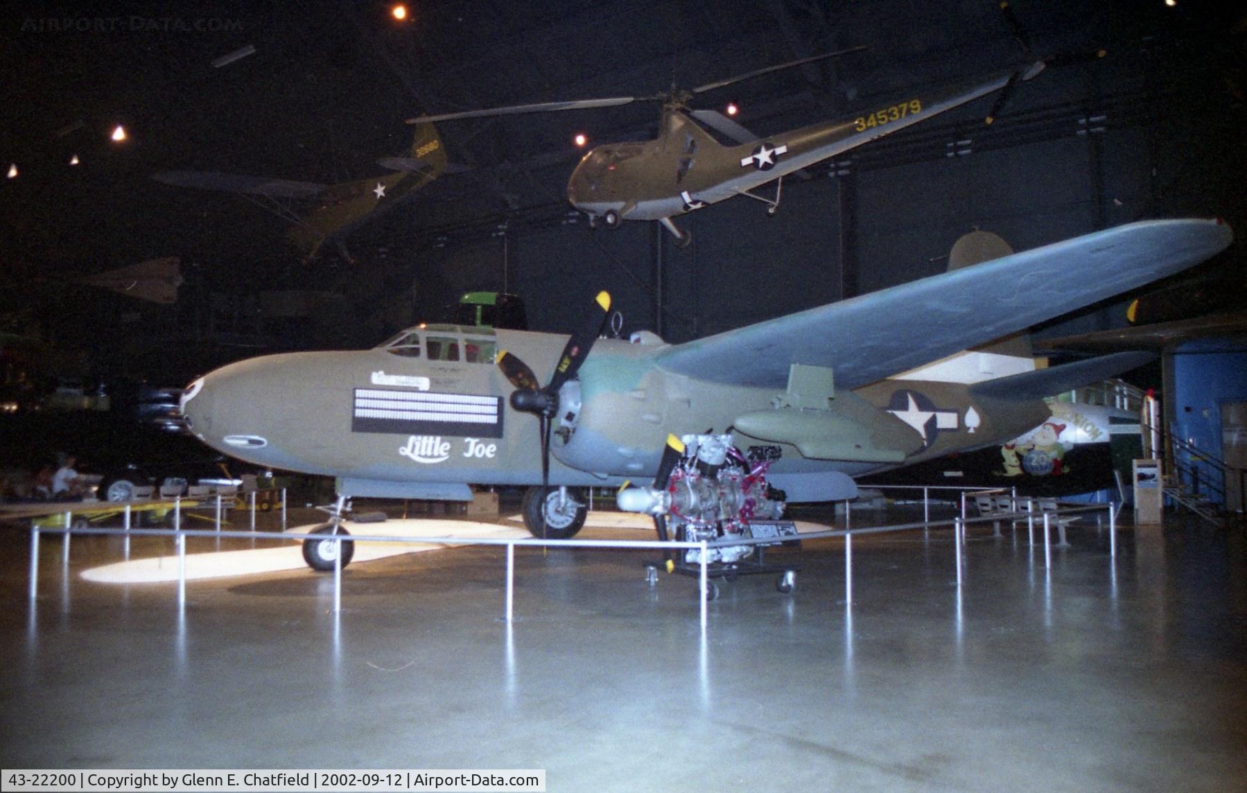 43-22200, 1943 Douglas A-20G Havoc C/N 21847, A-20G at the National Museum of the U.S. Air Force