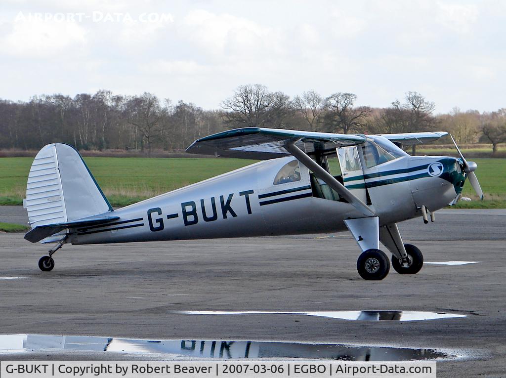 G-BUKT, 1946 Luscombe 8E Silvaire C/N 2197, Luscombe 8E Silvaire Deluxe