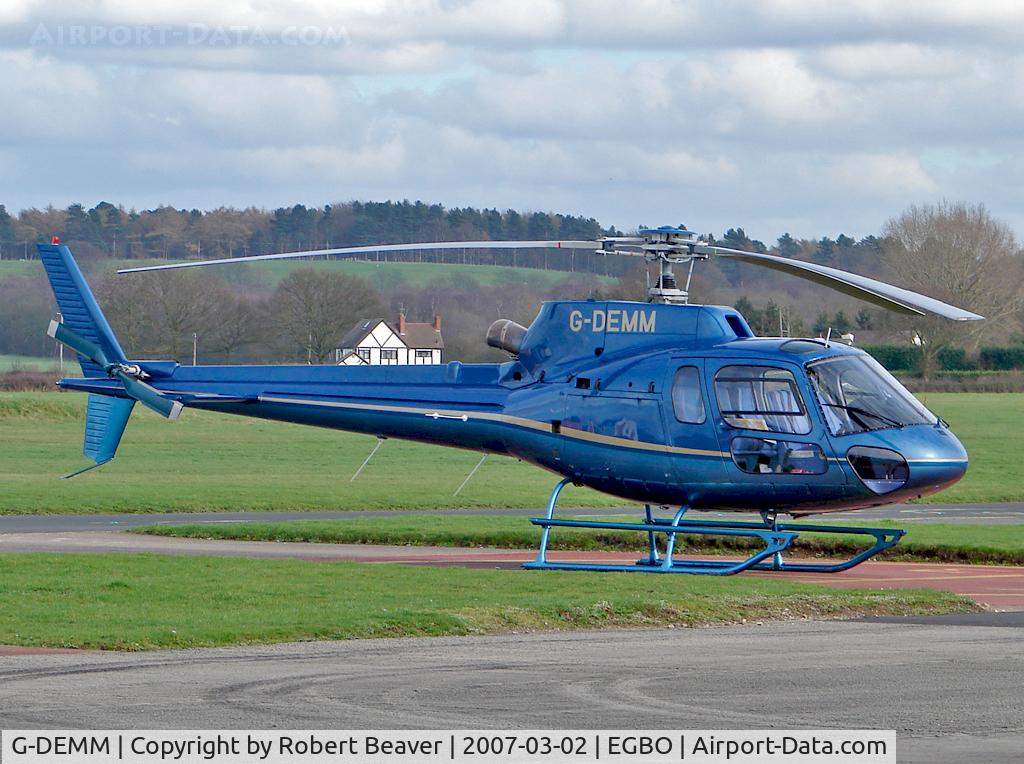 G-DEMM, 2003 Eurocopter AS-350B-2 Ecureuil Ecureuil C/N 3741, Aerospatiale AS350B2 Squirrel