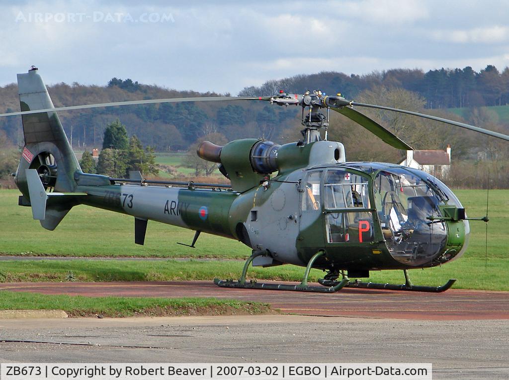 ZB673, 1984 Westland SA-341B Gazelle AH1 C/N 1966, Westland SA-341B Gazelle AH1