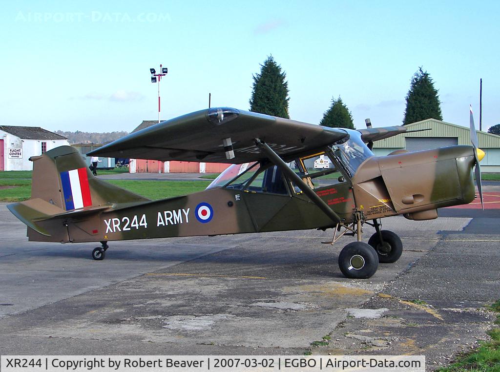 XR244, 1962 Auster AOP.9 C/N B5/10/181, Auster AOP9