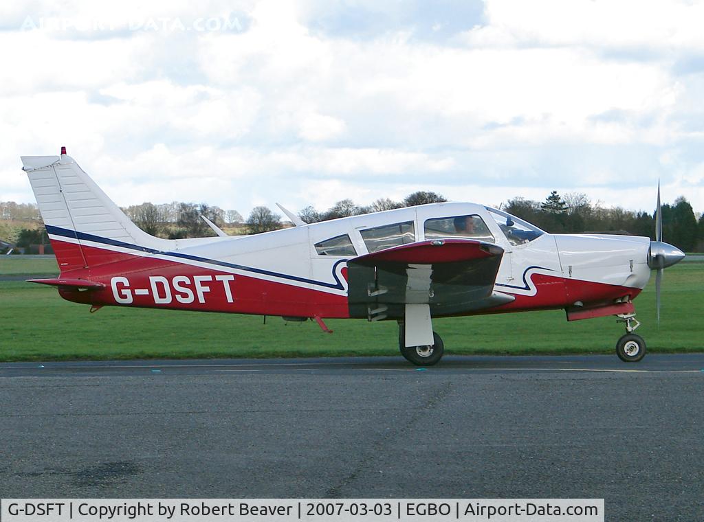 G-DSFT, 1973 Piper PA-28R-200-2 Cherokee Arrow II C/N 28R-7335157, Piper PA-28R 200 Cherokee Arrow II