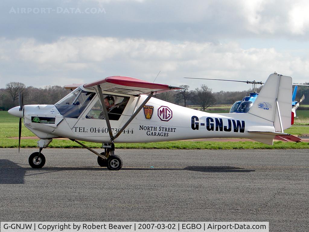 G-GNJW, 2002 Comco Ikarus C42 FB100 VLA C/N PFA 322-13717, Ikarus C42 FB 100 VLA