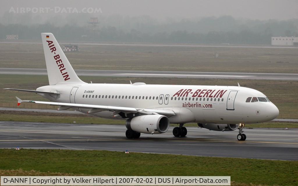 D-ANNF, 2001 Airbus A320-232 C/N 1650, Airbus A320
