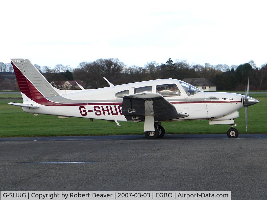 G-SHUG, 1977 Piper PA-28R-201T Cherokee Arrow III C/N 28R-7703048, Piper PA-28RT 201T Turbo Cherokee Arrow III