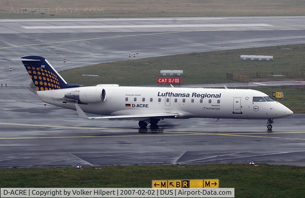 D-ACRE, 2002 Bombardier CRJ-200ER (CL-600-2B19) C/N 7607, Bombardier CRJ 200ER