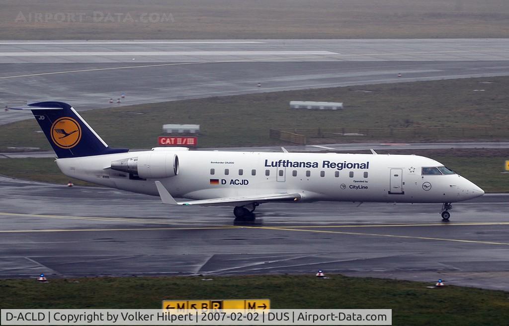 D-ACLD, Canadair CRJ-100LR (CL-600-2B19) C/N 7009, Bombardier CRJ 200LR