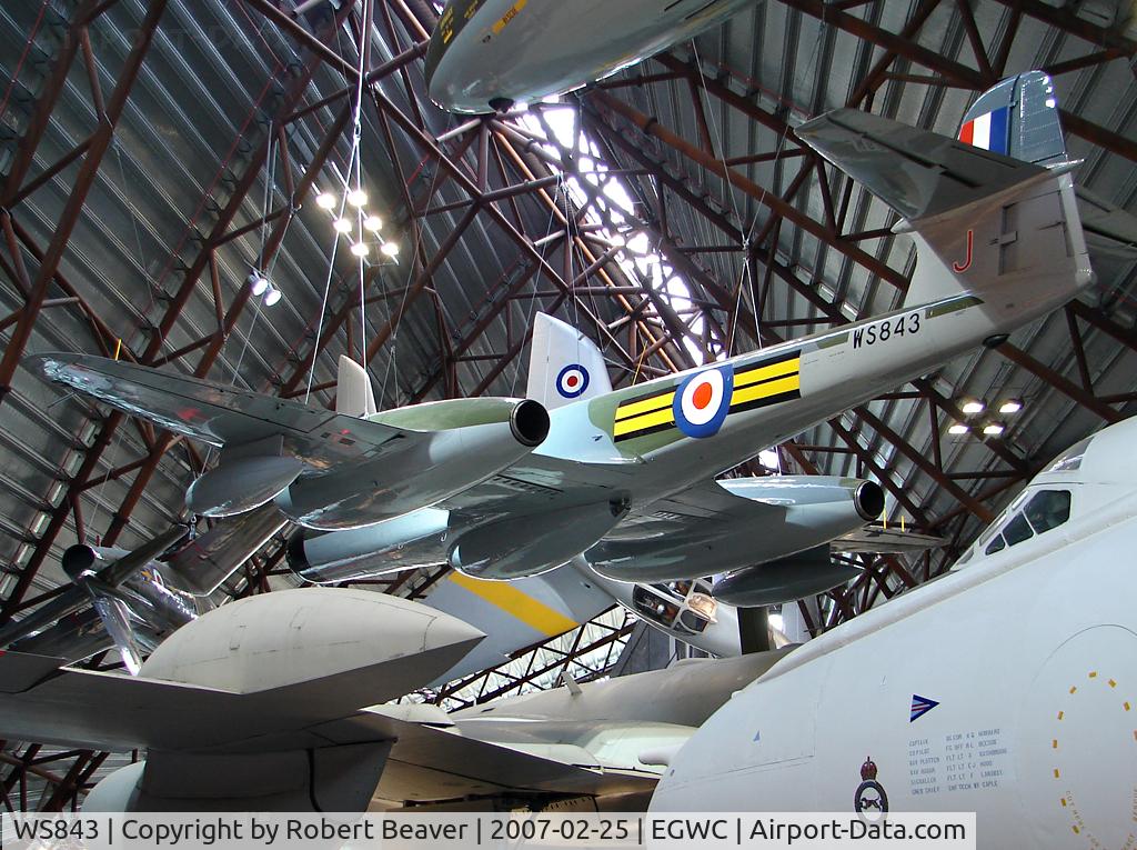 WS843, Gloster Meteor NF(T).14 C/N Not found WS843, Gloster Meteor NF14