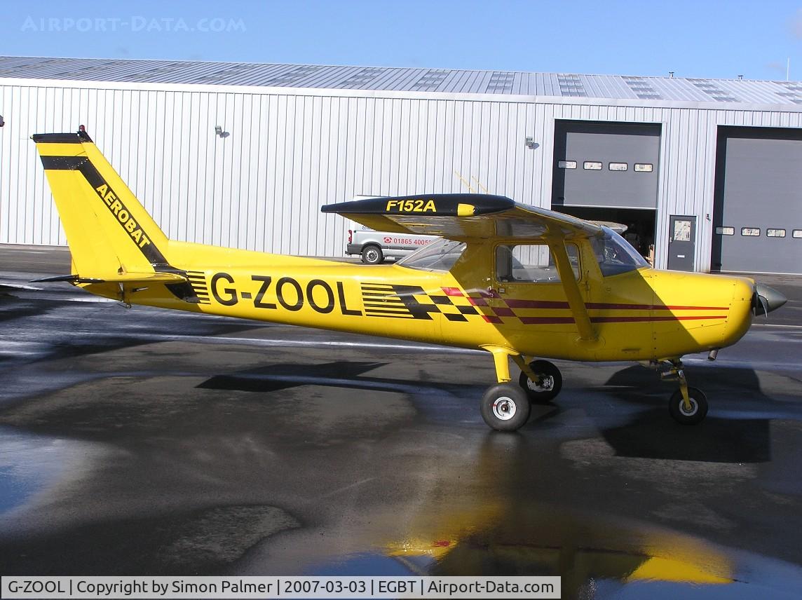G-ZOOL, 1979 Reims Cessna FA152 C/N 0357, Cessna 152 in very bright colour scheme.