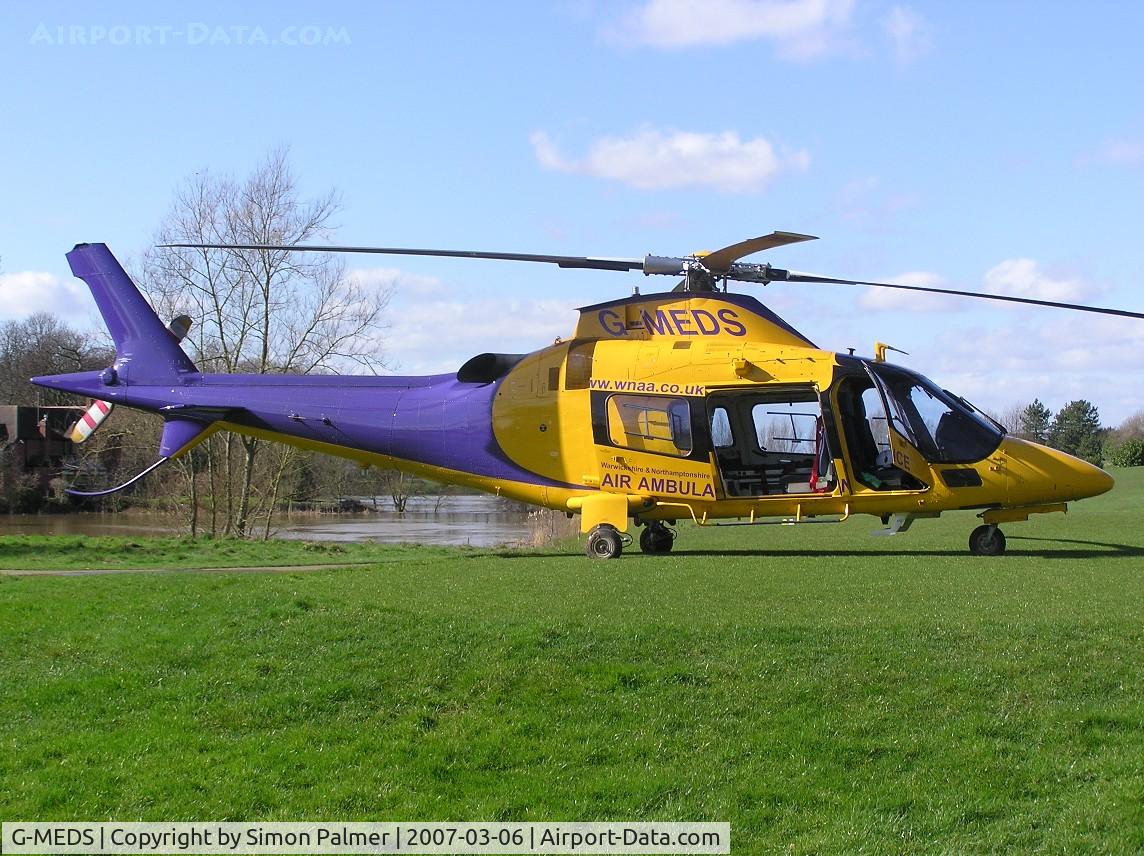 G-MEDS, 2006 Agusta A-109E Power C/N 11679, Agusta A109E at Collingtree Golf Course, Northampton