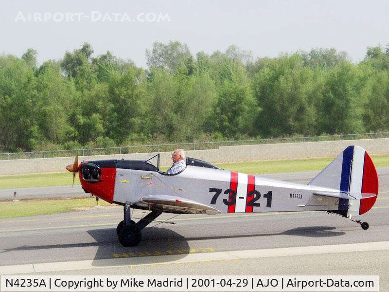 N4235A, Bowers Fly Baby C/N 73-21, At Corona Airport