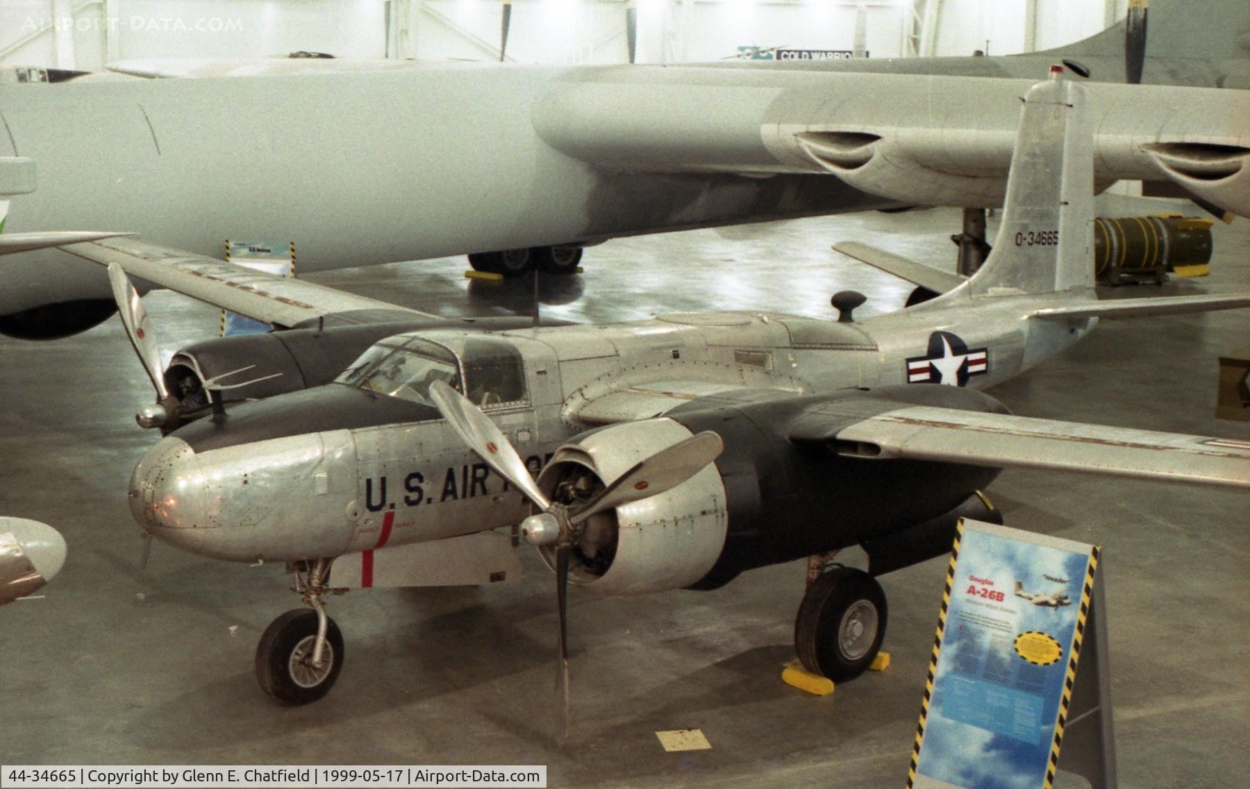 44-34665, 1944 Douglas A-26B Invader C/N 27944, A-26B at the new Strategic Air & Space Museum