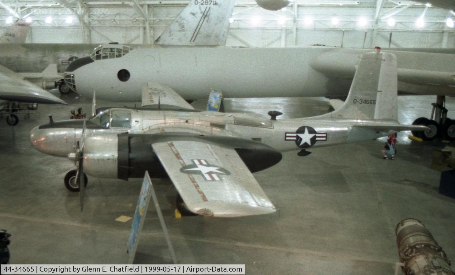 44-34665, 1944 Douglas A-26B Invader C/N 27944, A-26B at the new Strategic Air & Space Museum