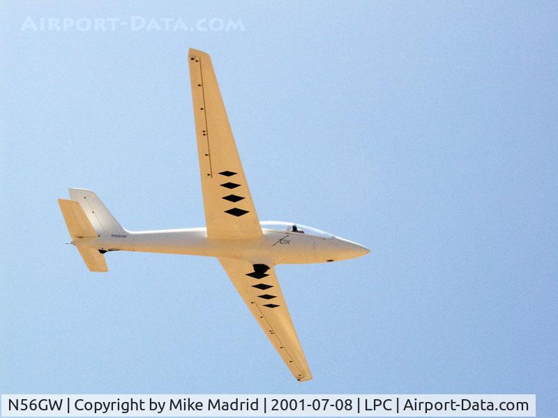 N56GW, 1995 Marganski MDM-1 Fox C/N 201, Over Lompoc 2001