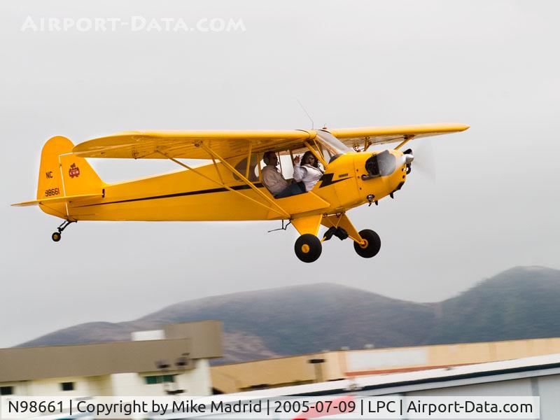 N98661, 1946 Piper J3C-65 Cub Cub C/N 18890, Cub Fly In Lompoc Calif 2005