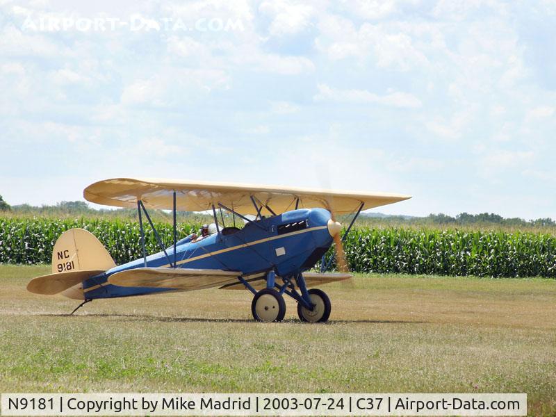 N9181, 1929 Bird A C/N 1011, At Brodhead