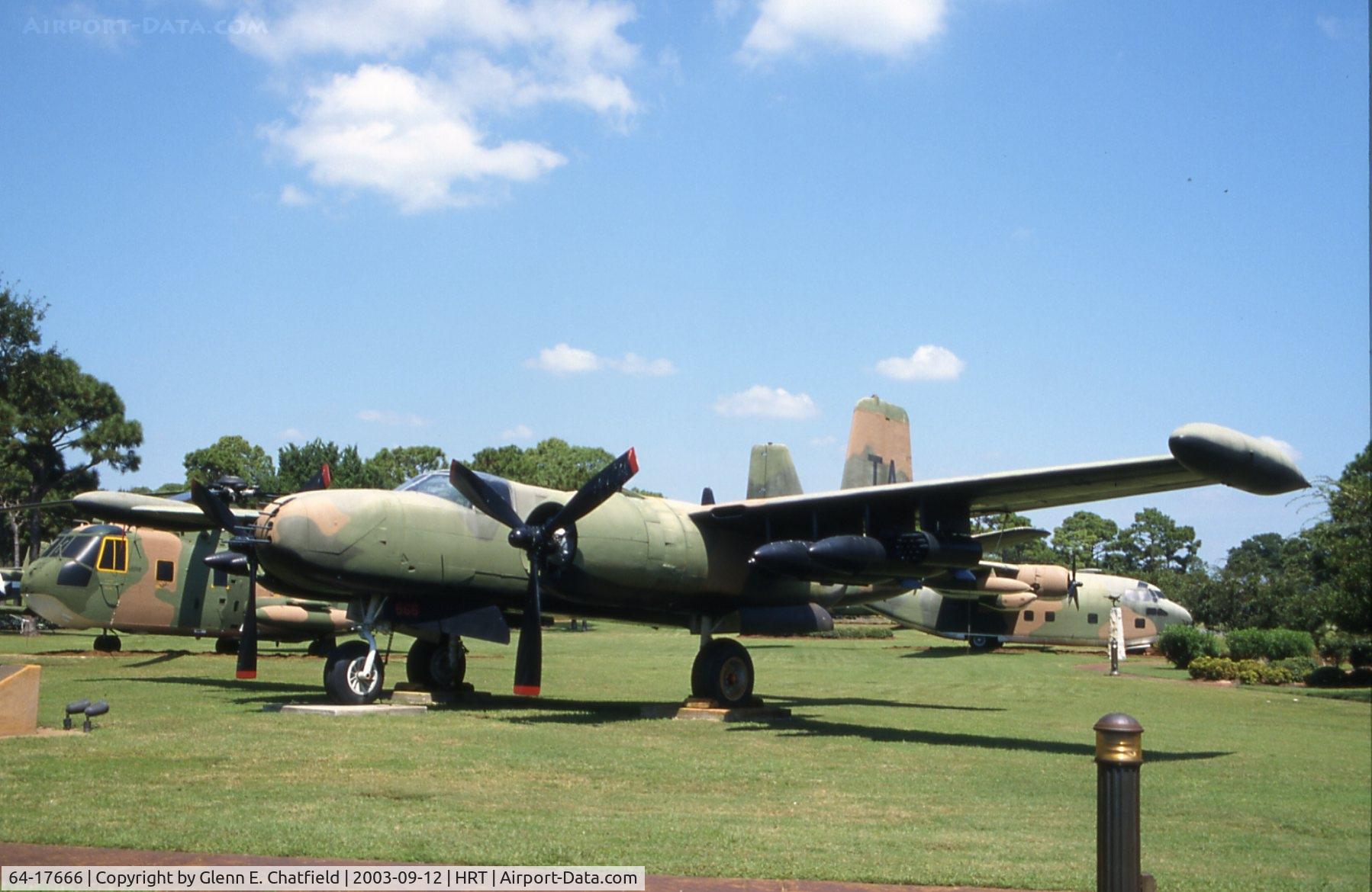 64-17666, 1964 Douglas-On Mark B-26K Counter Invader C/N 28762 (was 44-35483), At Hurlburt Field, Florida