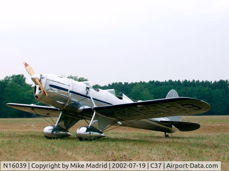 N16039, 1936 Ryan Aeronautical ST-A C/N 128, At Brodhead