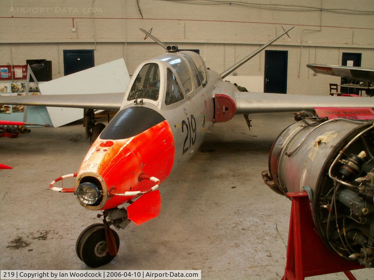 219, Fouga CM-170R Magister C/N 298, Fouga CM-170/Baldonnel