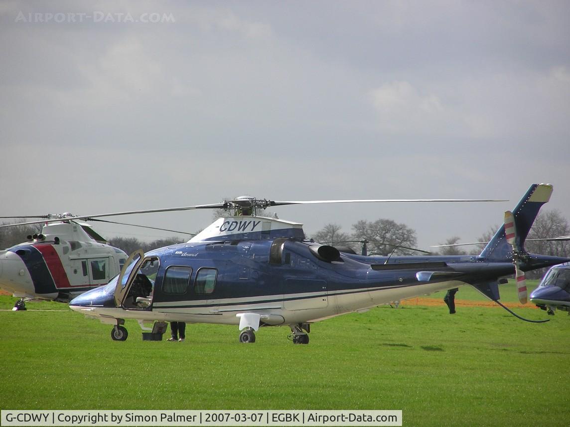 G-CDWY, 2006 Agusta A-109S Grand C/N 22011, Agusta A109 seen at Sywell