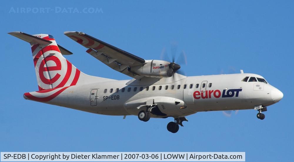 SP-EDB, 1996 ATR 42-500 C/N 522, Finale for rwy11