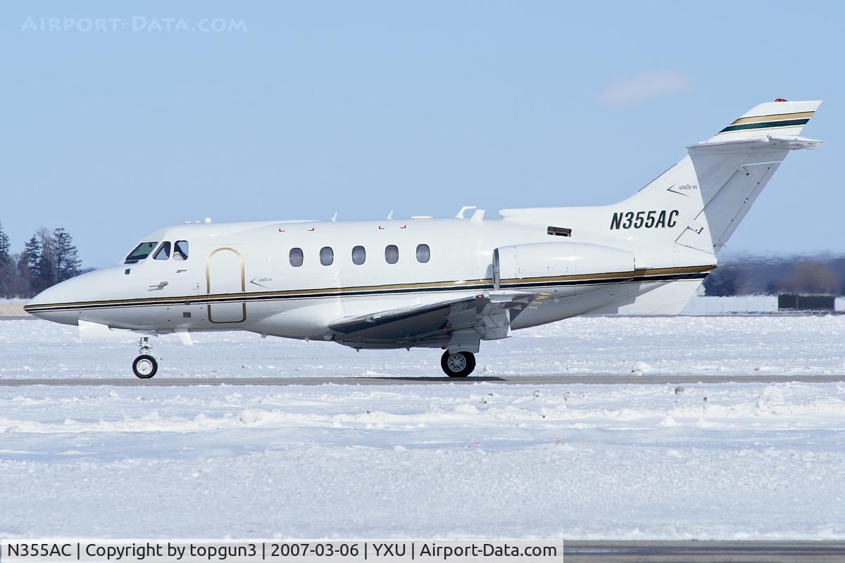 N355AC, 1970 Hawker Siddeley DH 125-400A C/N 25227, Taxiing on Golf