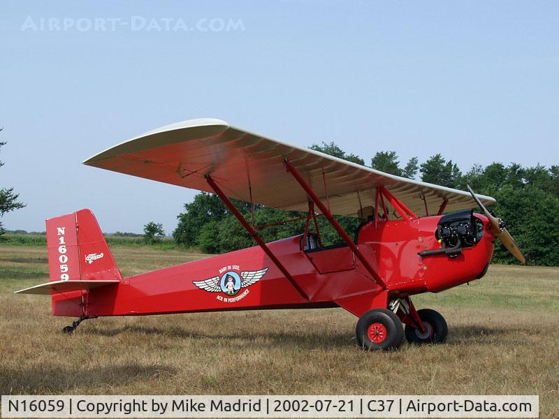 N16059, 2000 Corben Baby Ace C/N 1962, At Brodhead