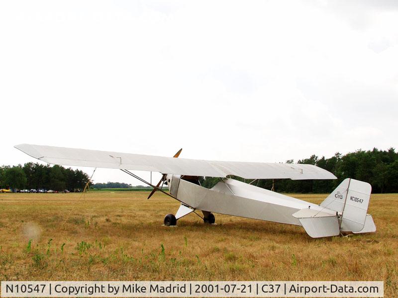 N10547, 1935 Piper E-2 C/N 283, At Brodhead