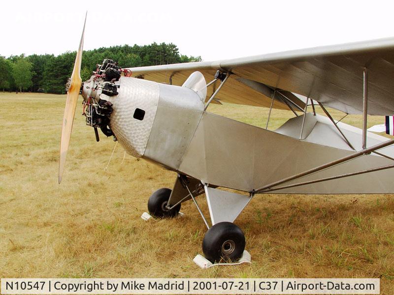 N10547, 1935 Piper E-2 C/N 283, At Brodhead