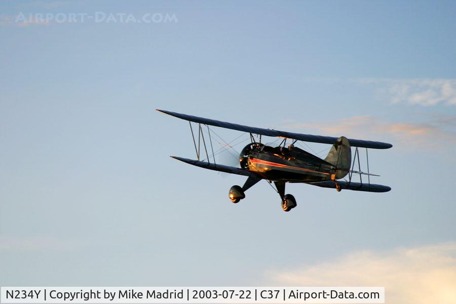 N234Y, 1992 Brown Thomas L UBF-ZR C/N 6450, Into the sunset