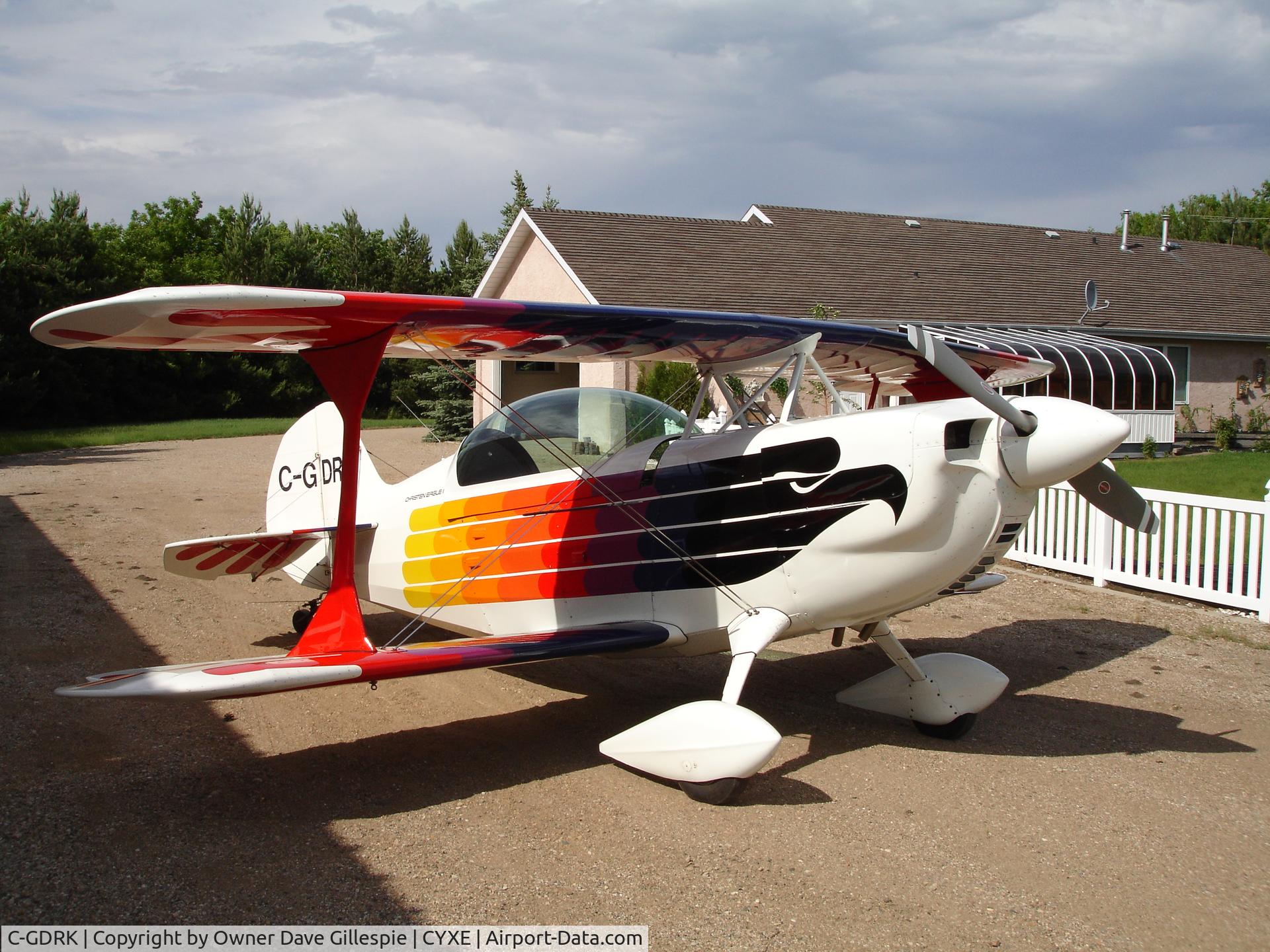 C-GDRK, 1984 Christen Eagle II C/N KOZAK 0001, Eagle nest at Grasswood Landing