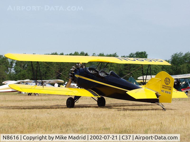 N8616, 1929 Fleet Model 1 C/N 28, At Brodhead