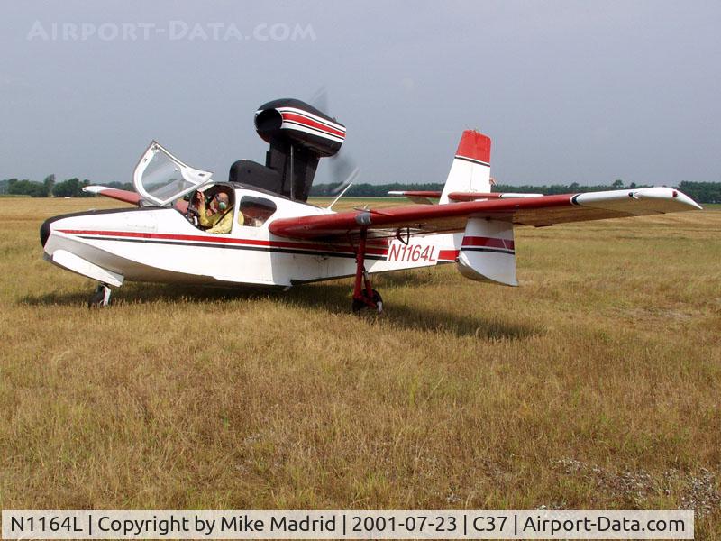 N1164L, 1965 Lake LA-4 C/N 326, At Brodhead