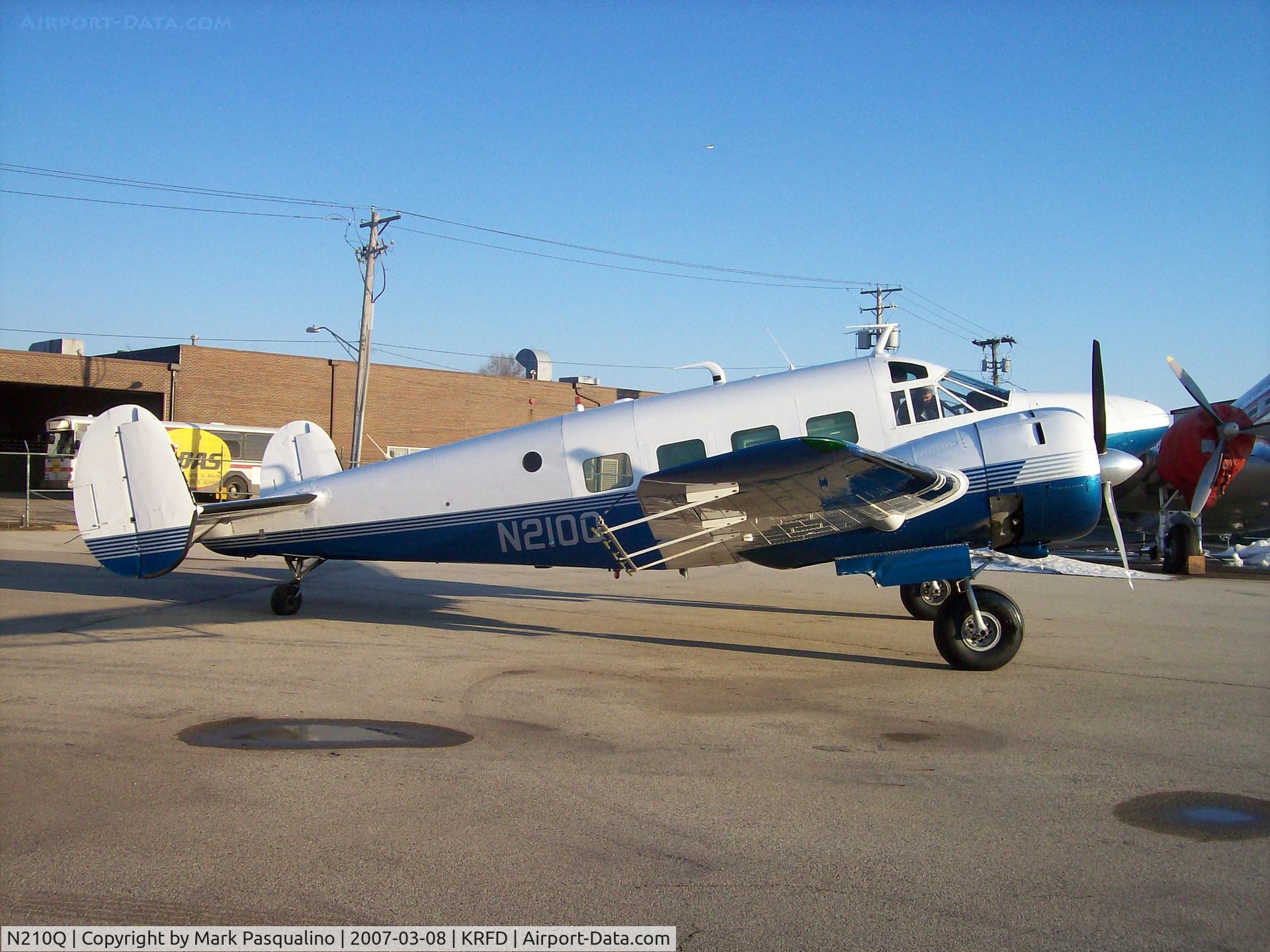 N210Q, 1957 Beech E18S-9700 C/N BA-291, Beech E18S