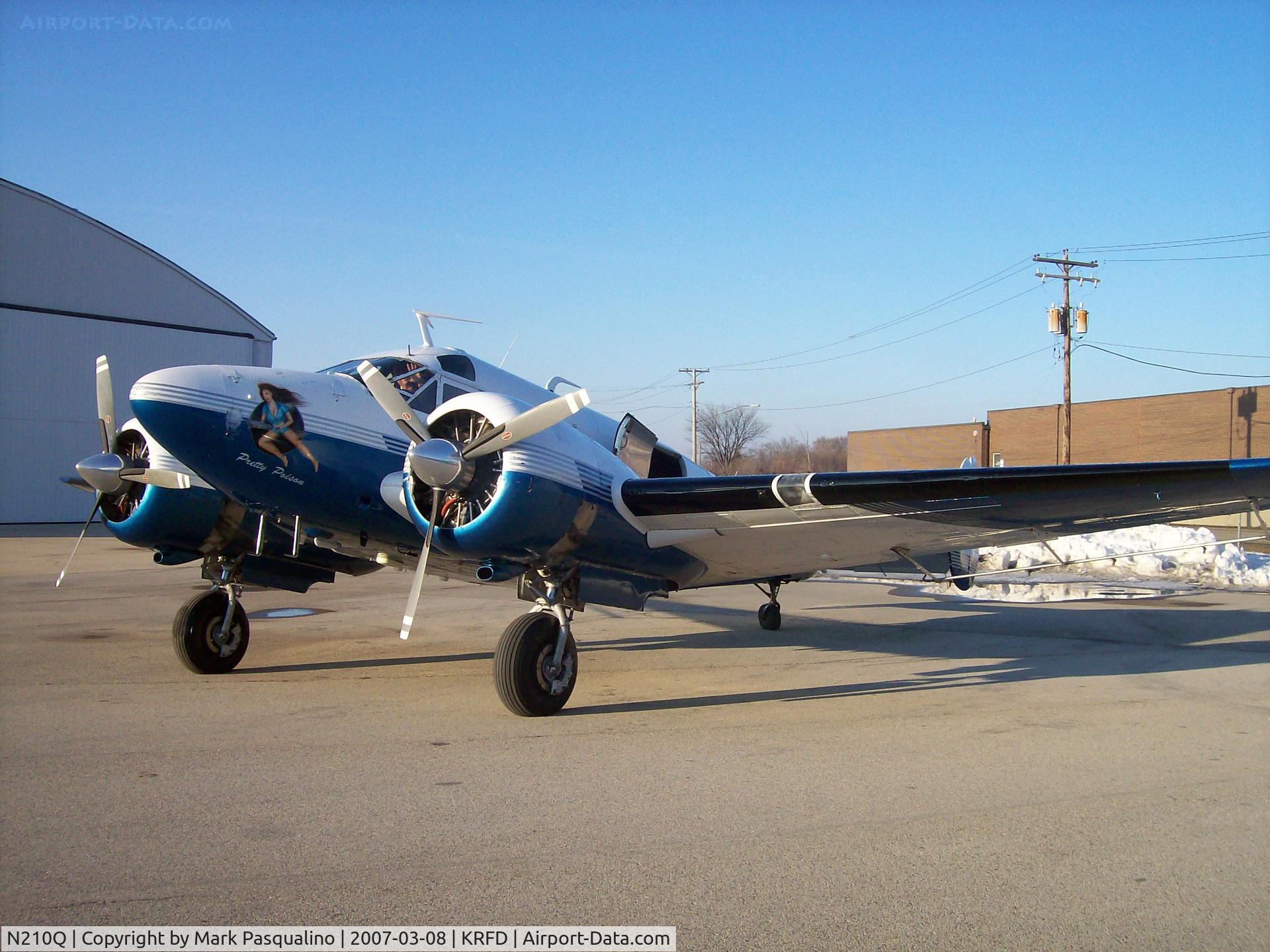 N210Q, 1957 Beech E18S-9700 C/N BA-291, Beech E18S
