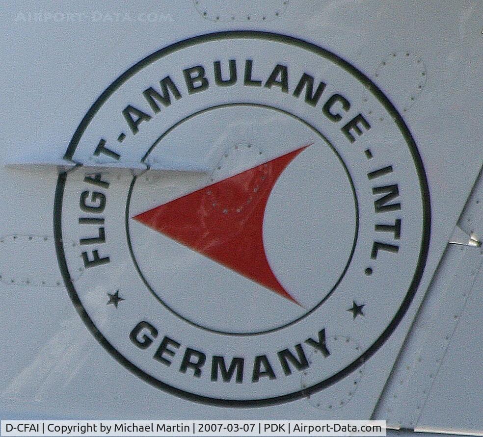 D-CFAI, 1981 Learjet 35A C/N 35A-365, Tail Art