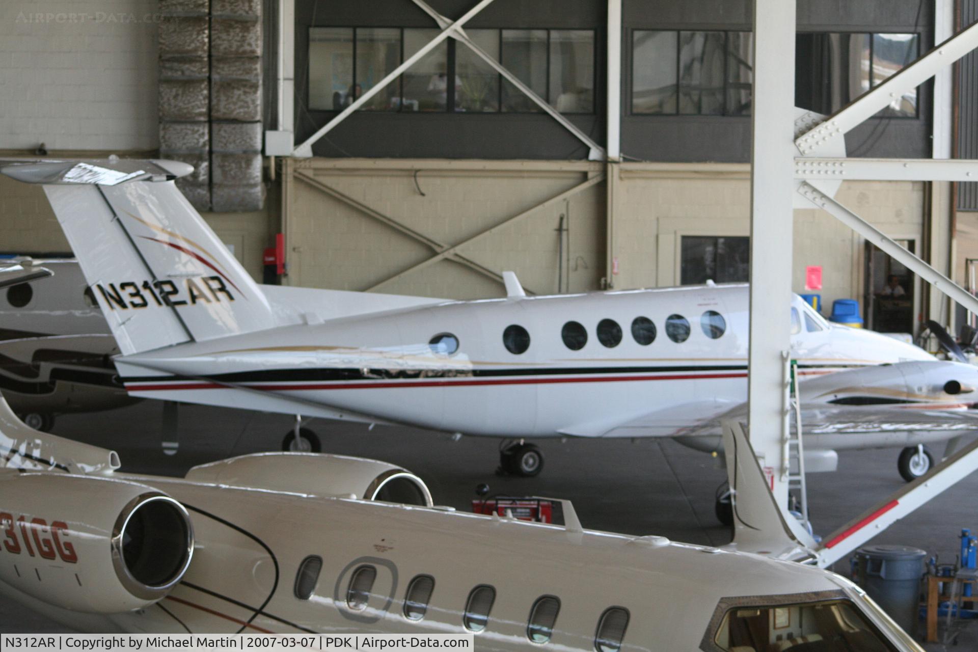 N312AR, 1991 Beech 300 C/N FA-216, In Epps Hanger