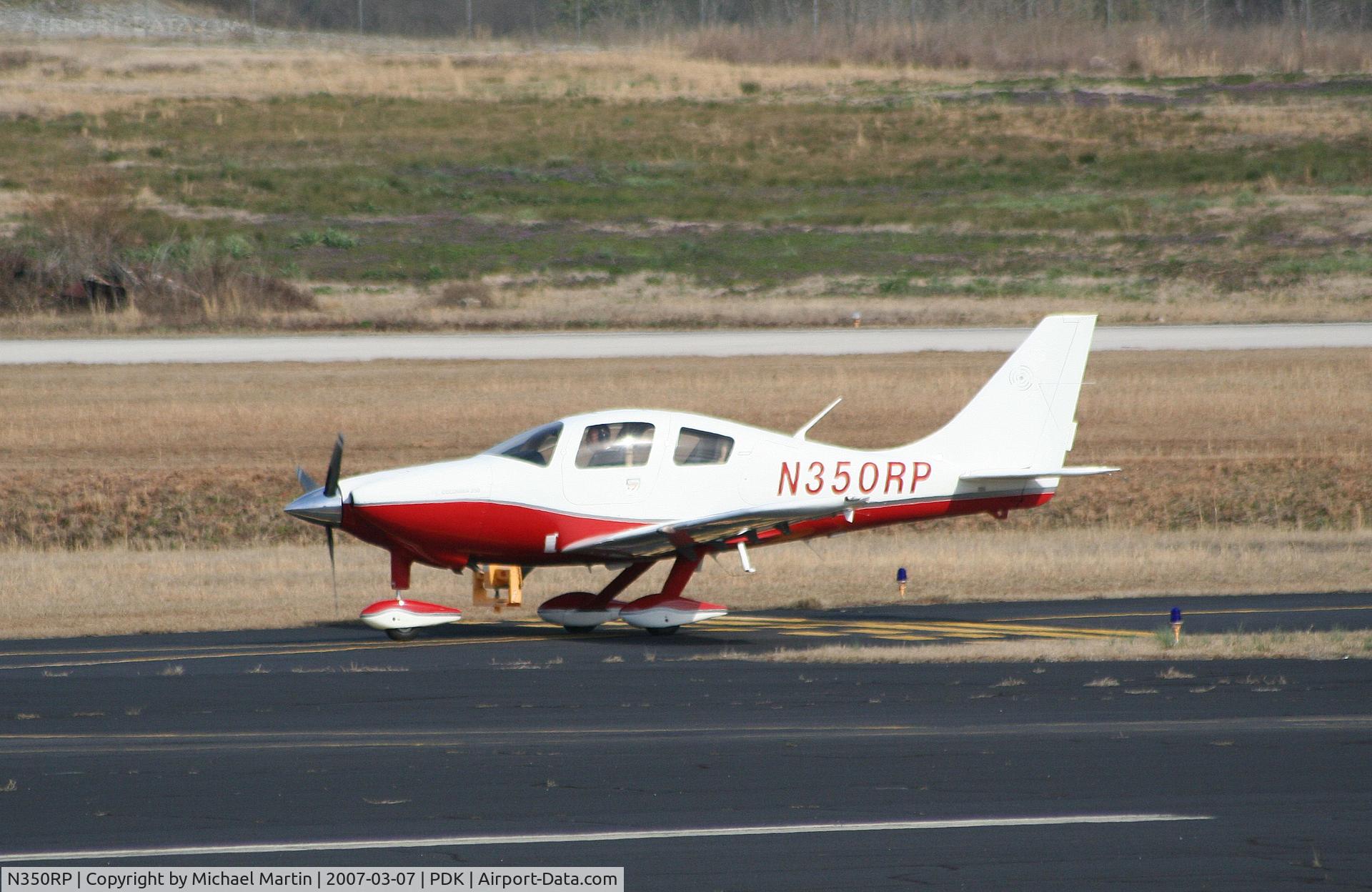 N350RP, 2004 Lancair LC42-550FG C/N 42046, Holding short of 20R