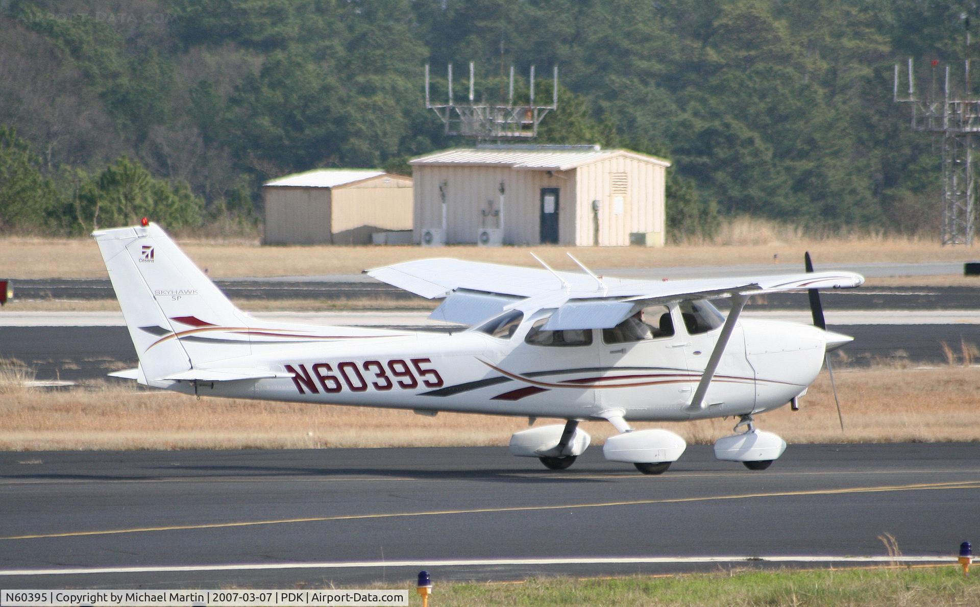 N60395, 2006 Cessna 172S Skyhawk SP C/N 172S10226, Landing Runway 20R