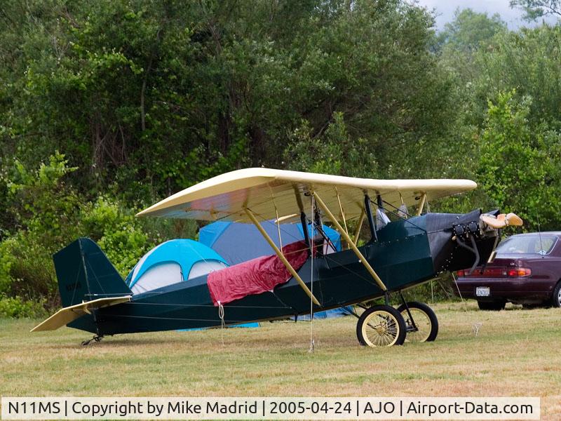 N11MS, 1972 Pietenpol Air Camper C/N MS1, Camping out West Coat Pietenpol Fly In