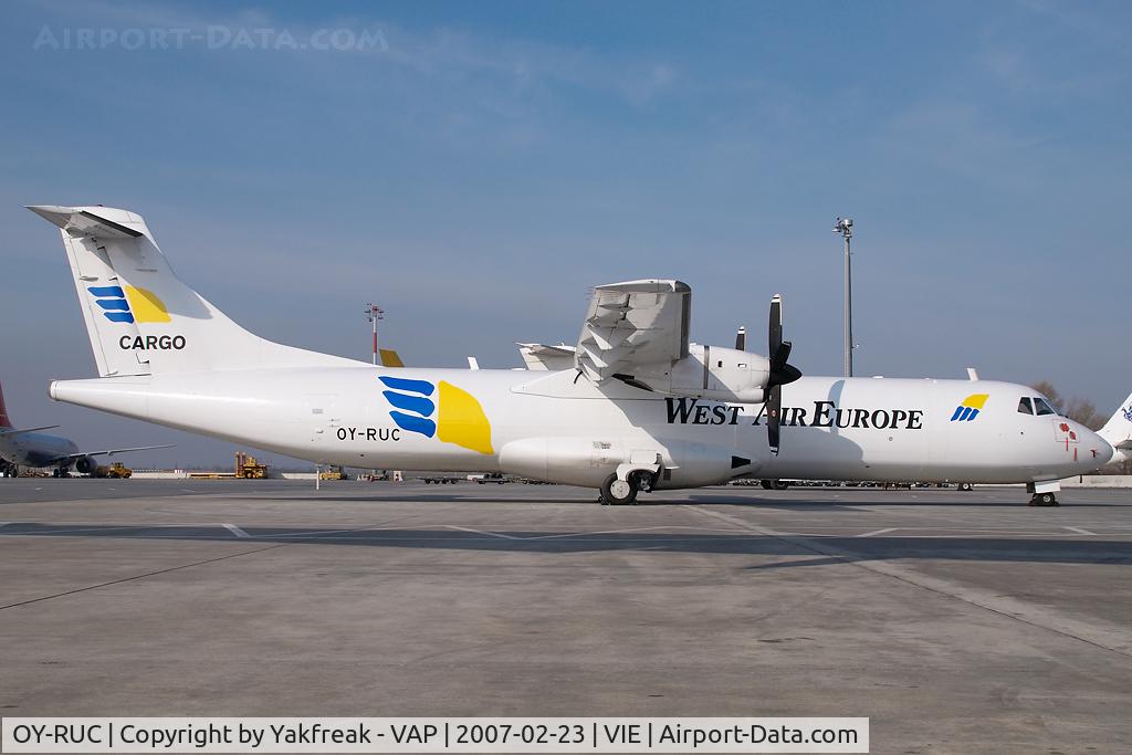 OY-RUC, 1991 ATR 72-201 C/N 227, Westair ATR72