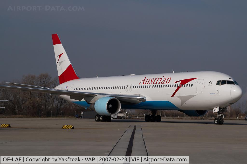 OE-LAE, 2000 Boeing 767-3Z9/ER C/N 30383, Austrian Airlines Boeing 767-300