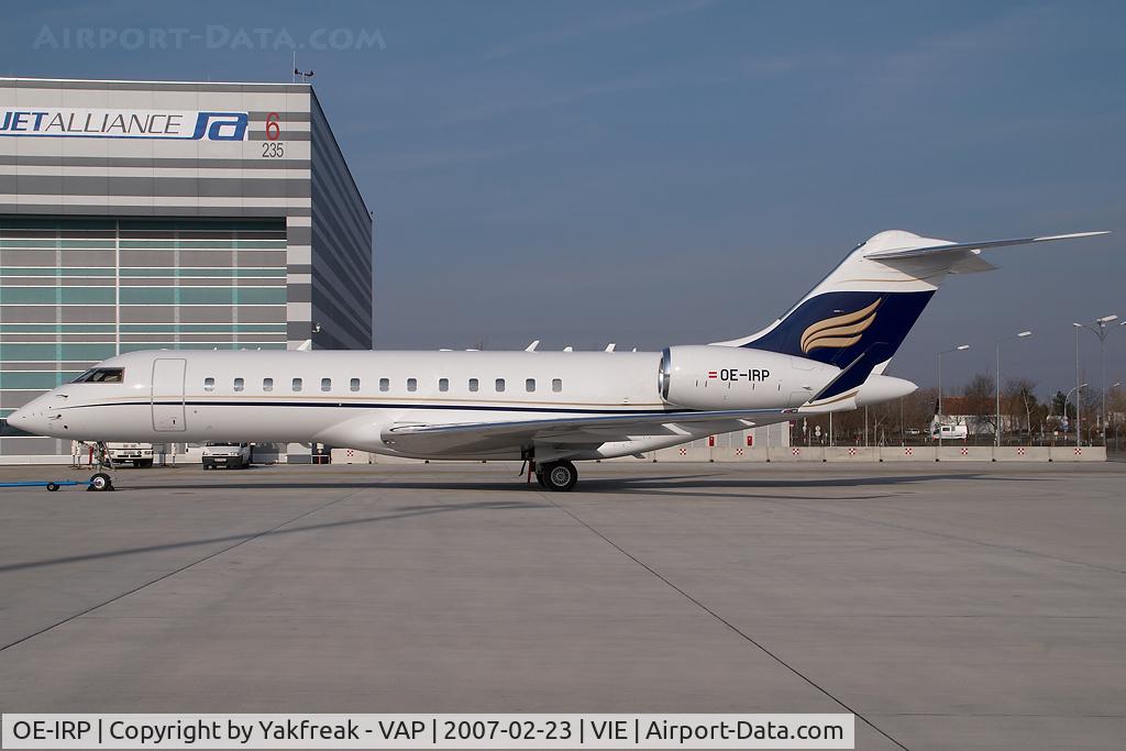 OE-IRP, 2001 Bombardier BD-700-1A10 Global Express XRS C/N 9106, AMira Air Globalexpress ex N10E