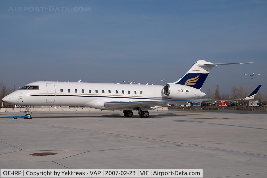 OE-IRP, 2001 Bombardier BD-700-1A10 Global Express XRS C/N 9106, Amira Air Globalexpress ex N10E