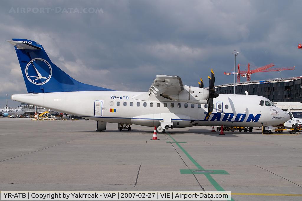 YR-ATB, 1997 ATR 42-500 C/N 569, Tarom ATR42