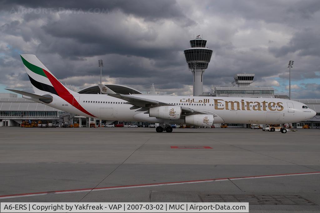 A6-ERS, 1996 Airbus A340-313 C/N 139, Emirates Airbus 340-300