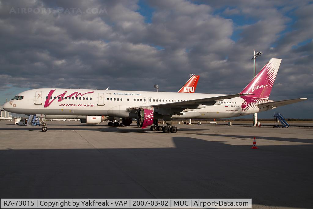 RA-73015, 1992 Boeing 757-230 C/N 25901, Vim Airlines Boeing 757-200 with Air Barkortistan titles
